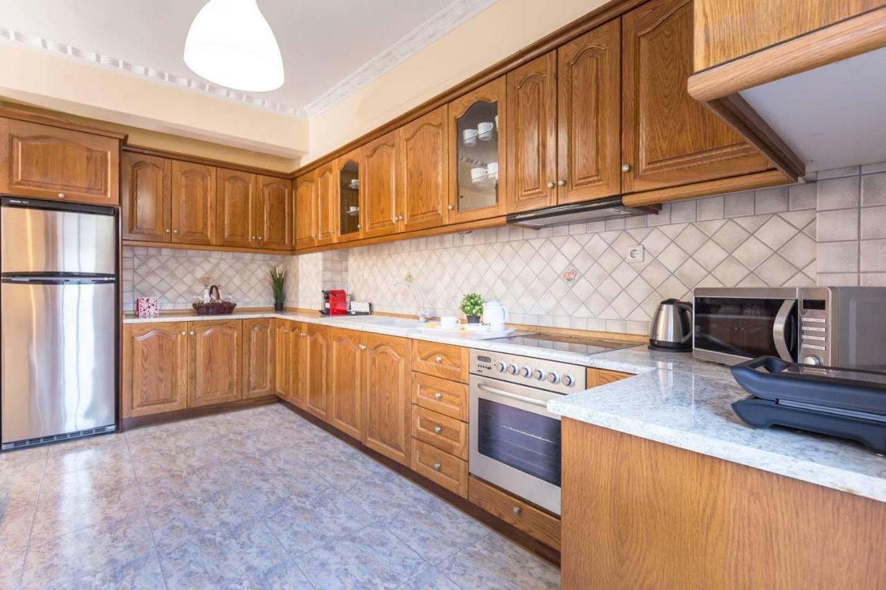 Spacious Maisonette - Roof View Of Corfu Port Ferienhaus Mantouki